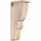 Ekena Millwork Ridgewood Smooth Corbel w/Backplate, Douglas Fir, 7 1/2"W x 12"D x 28"H COR08X12X28RID01SDF - alternate 1